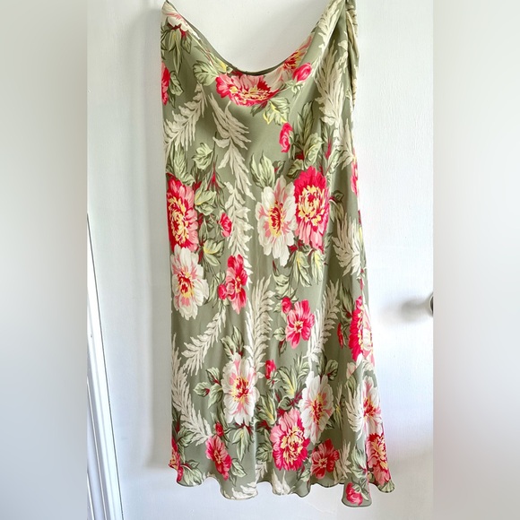 Jones New York Dresses & Skirts - Jones New York Signature Petite Silk Maxi Flowy Skirt Floral 14P Spring Summer